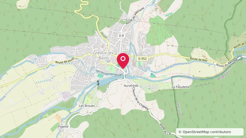 Aire Camping-car municipale Gréoux-les-Bains