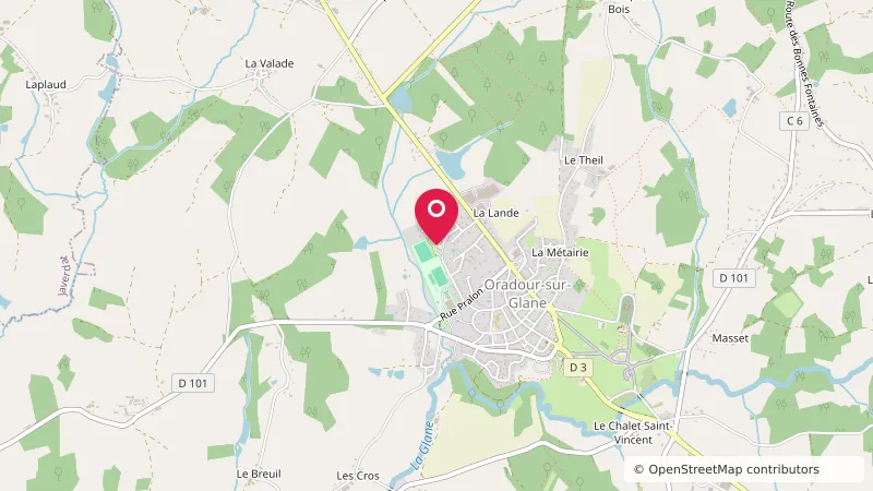 Aire Camping-Car Oradour-sur-Glane