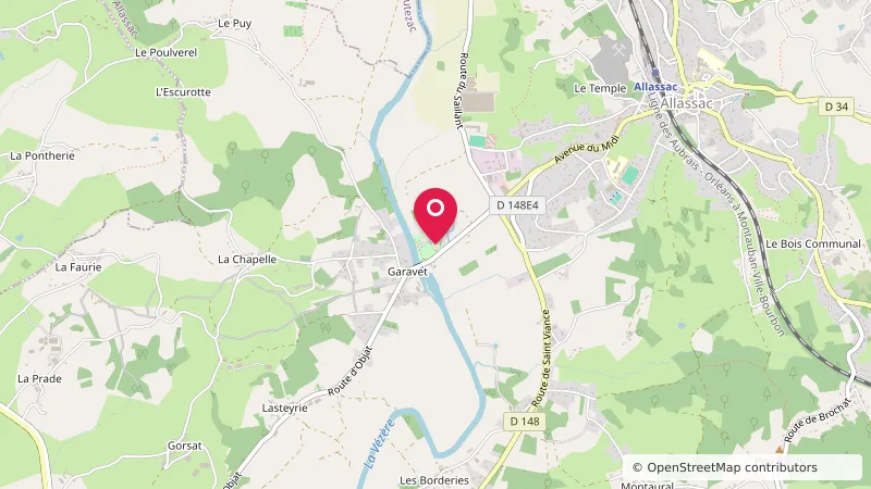 Aire camping-car park d'Allassac