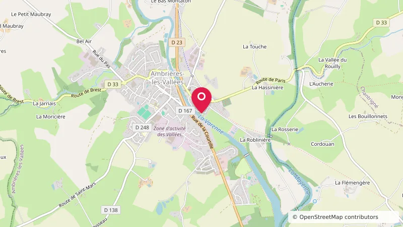 Aire CAMPING-CAR PARK d'Ambrières-les-Vallées, La Varenne