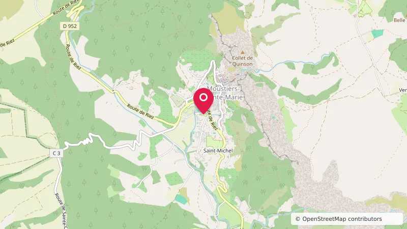 Aire CAMPING-CAR PARK de Moustiers-Sainte-Marie