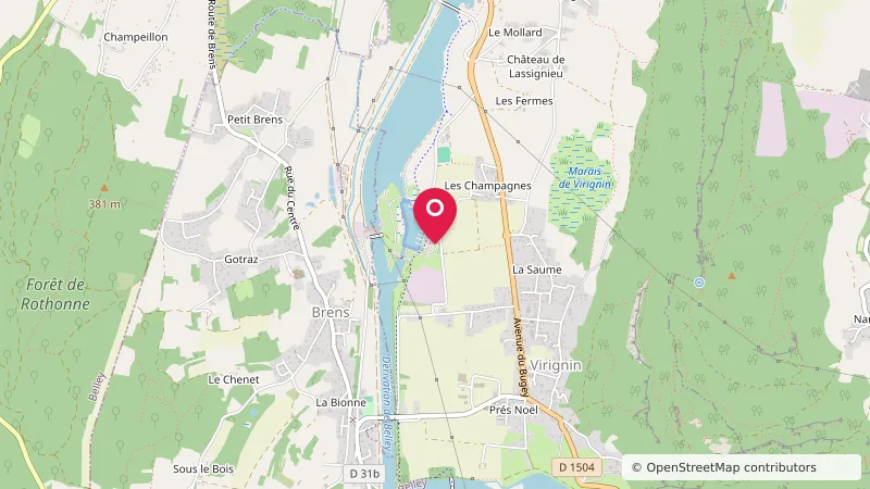 Aire CAMPING-CAR PARK du port de Virignin