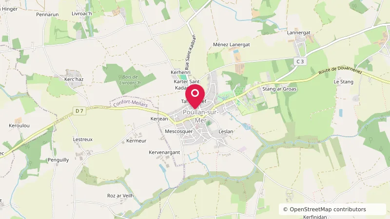 Aire Camping-car Poullan-sur-Mer