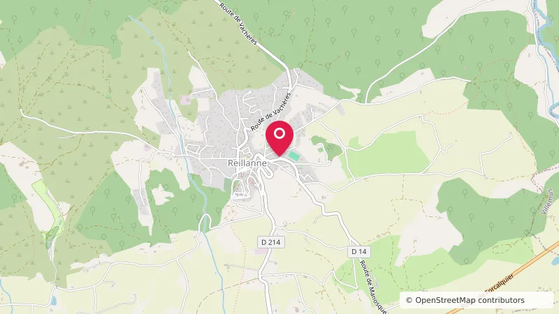 Aire Camping car Reillanne