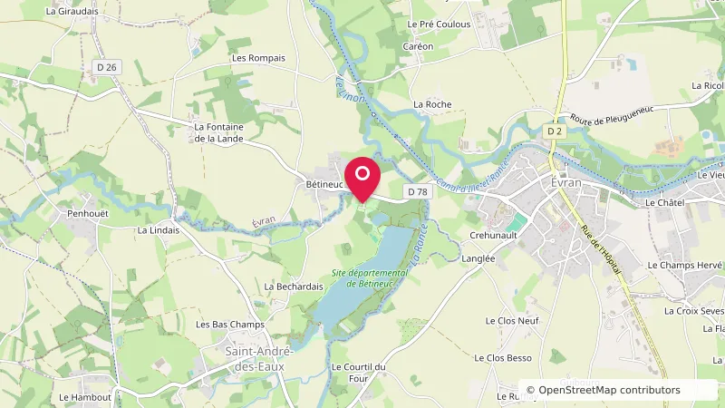 Aire Camping Car Saint André des Eaux