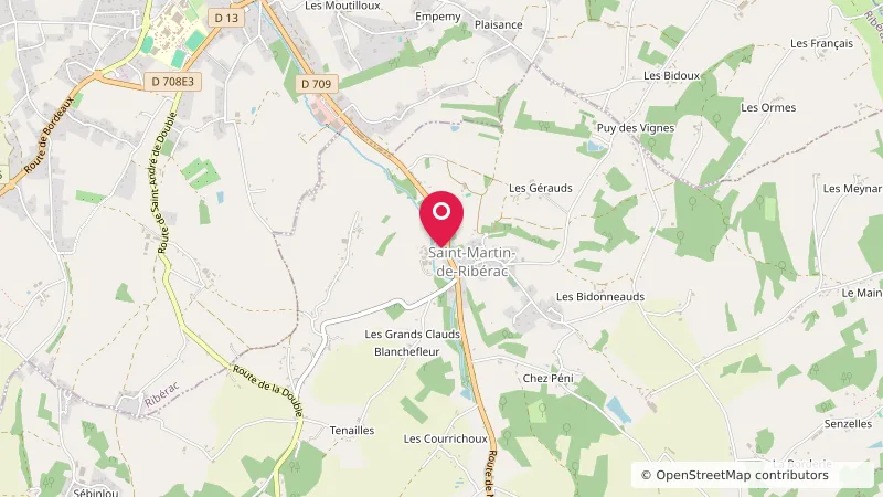 Aire Camping-car Saint-Martin-de-Ribérac