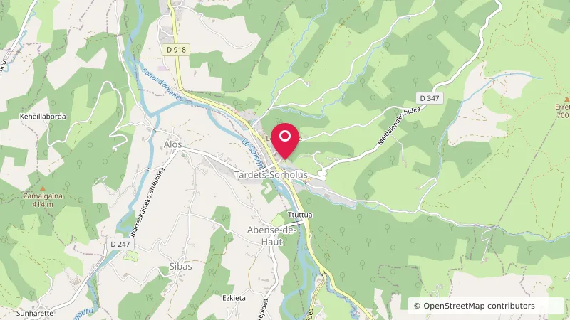 Aire camping-car Tardets-Sorholus