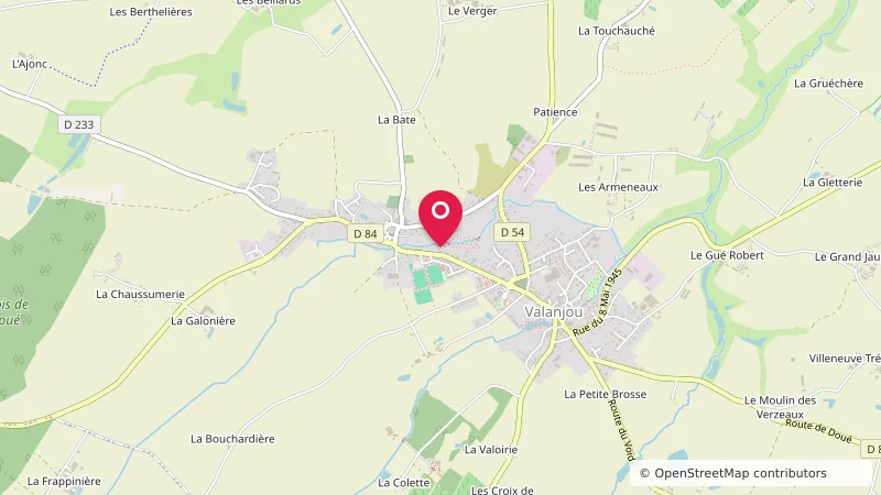 Aire Camping car Valanjou