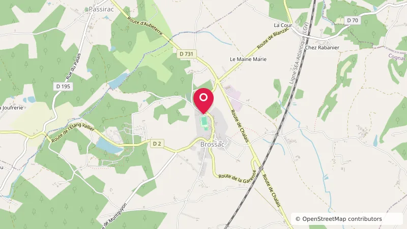 Aire camping-cars Brossac