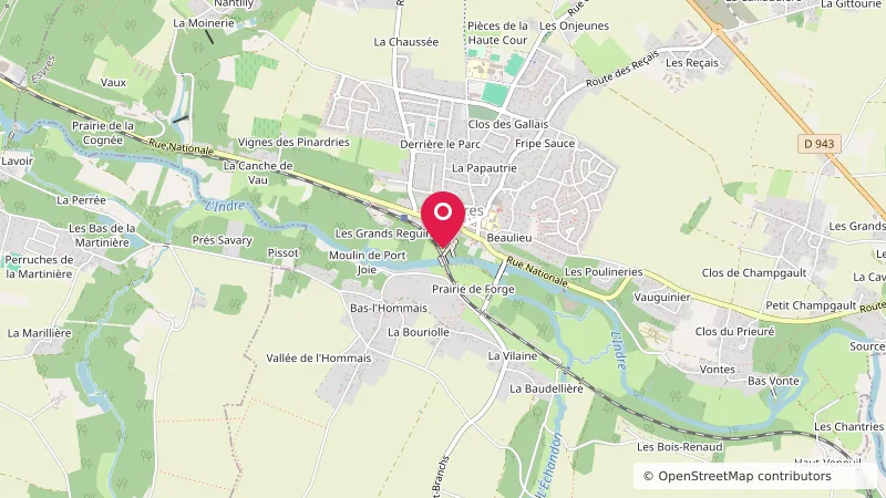 Aire camping-cars d'Esvres-sur-Indre