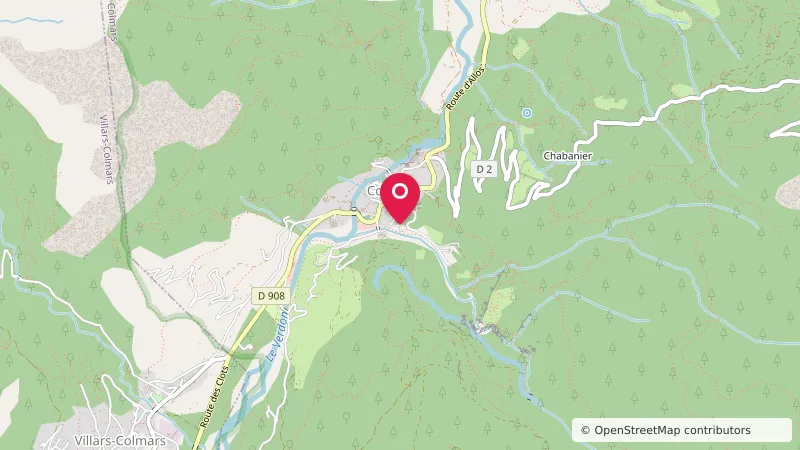 Aire camping-cars de Colmars-les-Alpes