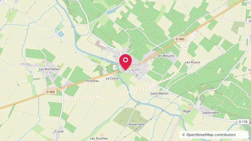 Aire camping-cars de Concourson-sur-Layon
