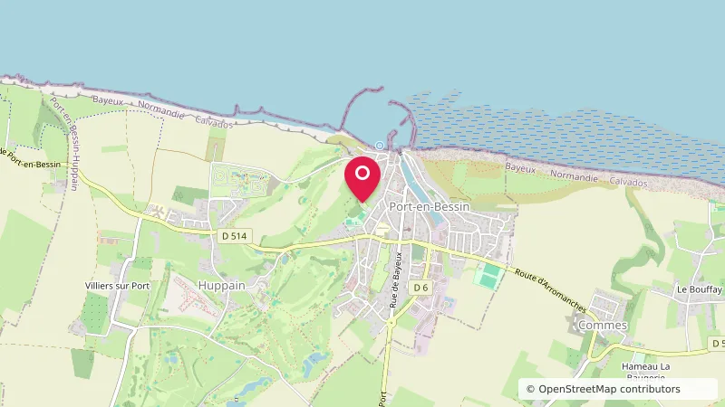 Aire camping-cars de Port-en-Bessin