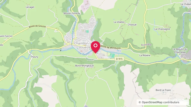 Aire Camping-cars Intermarche Chambon-sur-Voueize