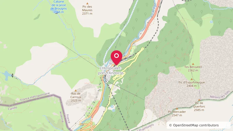 Aire camping-cars L' Hospitalet-près-l'Andorre