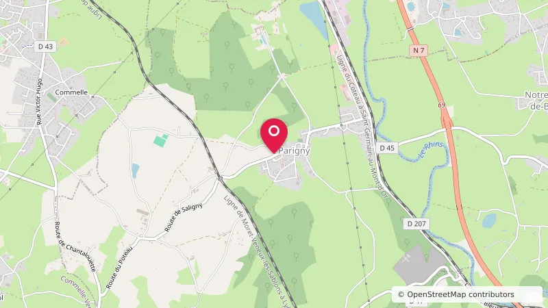 Aire camping-cars Parigny