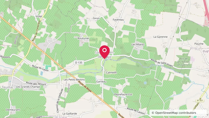 Aire Camping-Cars Saint-Vivien-de-Blaye
