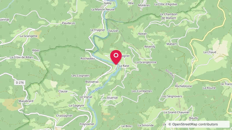 Aire Camping-cars Truite d'Andaure