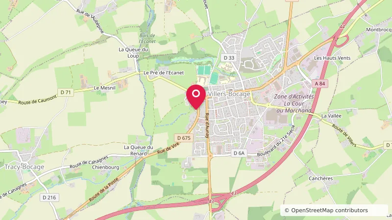 Aire Camping-cars Villers-Bocage
