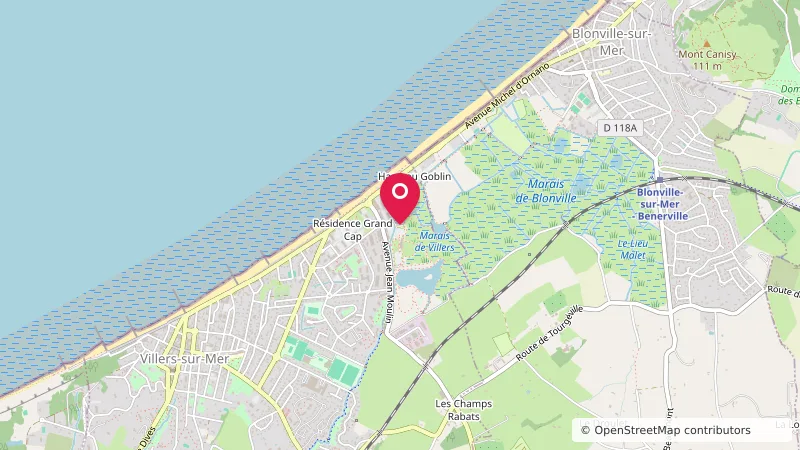 Aire Camping-cars Villers-sur-Mer