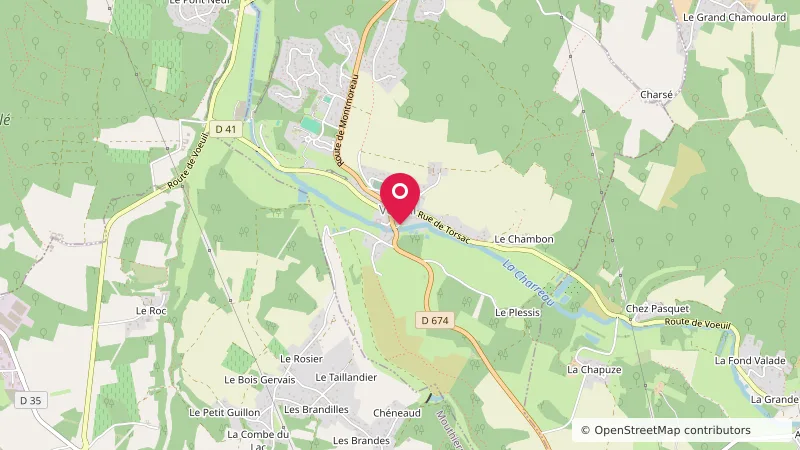 Aire camping-cars Voeuil et Giget