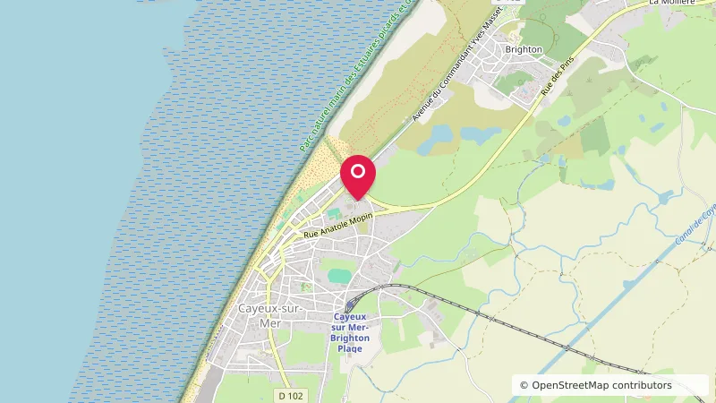 Aire Cayeux-sur-Mer, Centre