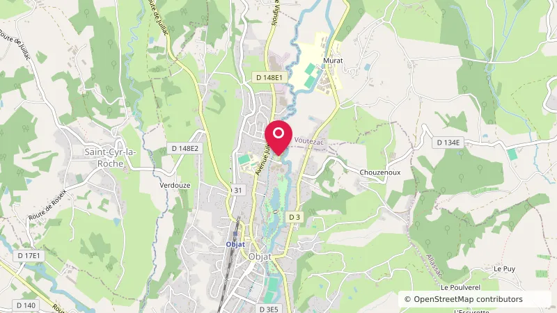 Aire d'accueil de camping-cars d'Objat