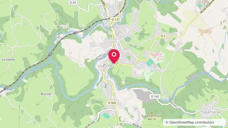Aire d'accueil de camping-cars d'Uzerche