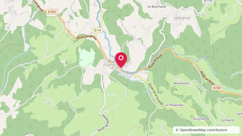 Aire d'accueil de camping cars de Lanteuil