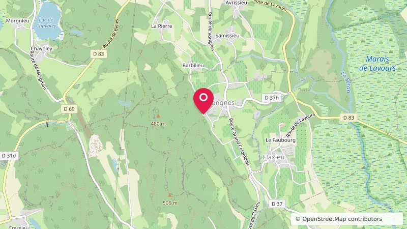 Aire d'accueil pour camping-cars Le Caveau Bugiste