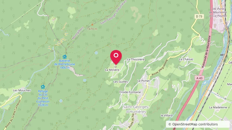 Aire de bivouac de la Minière