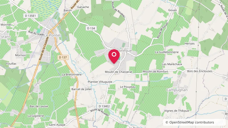 Aire de camping-car Cartelègue