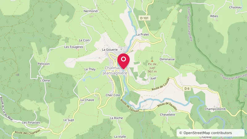 Aire de camping car Chalmazel - Jeansagnière