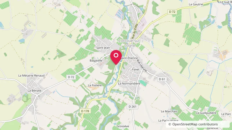 Aire de camping-car Corcoué-sur-Logne