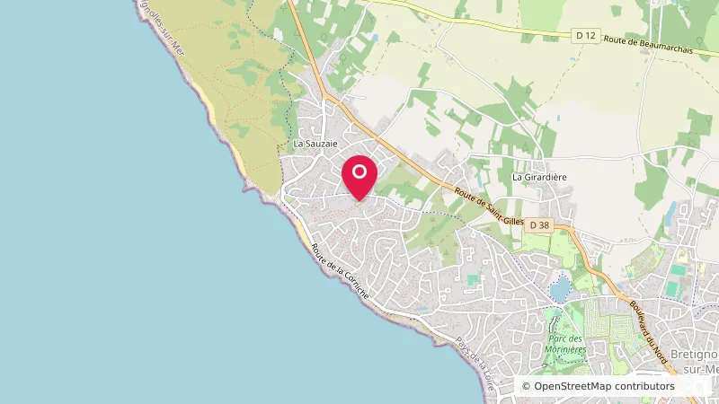 Aire de camping-car de Bretignolles Sur Mer