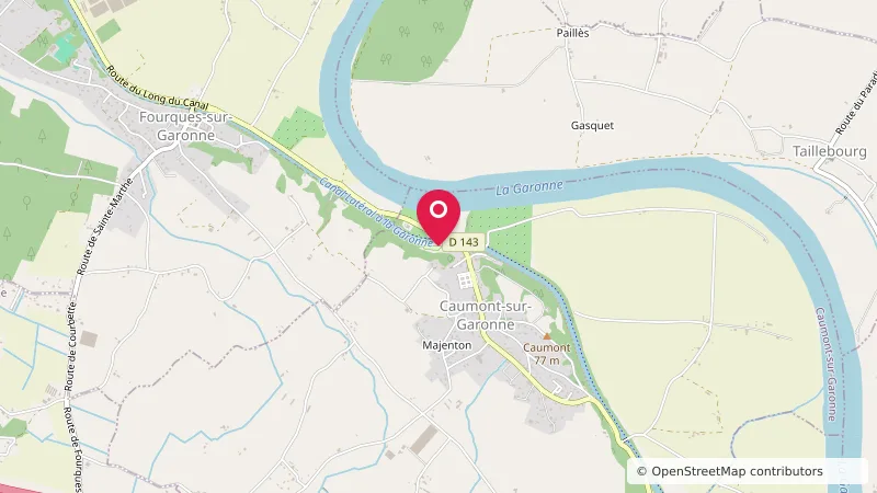 Aire de camping car de Caumont-sur-Garonne
