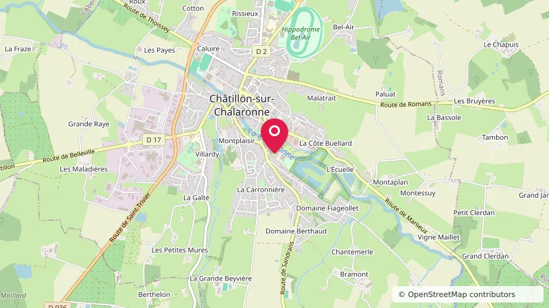 Aire de camping-car de Châtillon-sur-Chalaronne