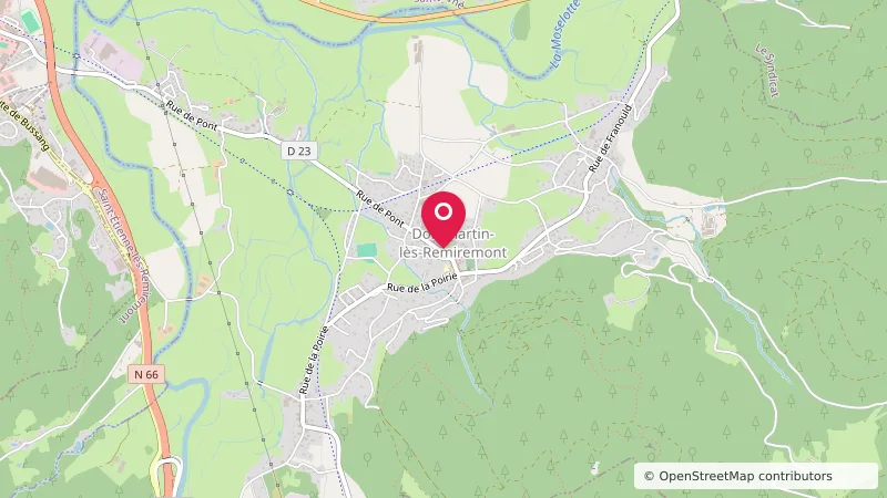 Aire de camping-car de Dommartin-lès-Remiremont