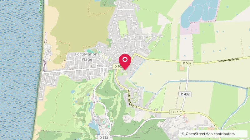 Aire de camping car de Fort Mahon Plage