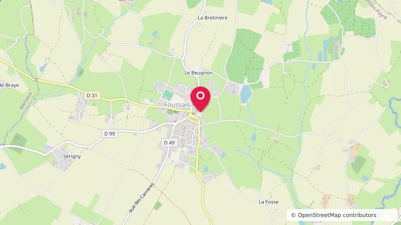 Aire de camping-car de Foussais-Payré