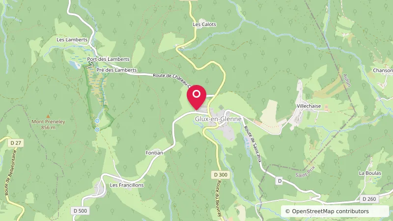 Aire de camping-car de Glux-en-Glenne