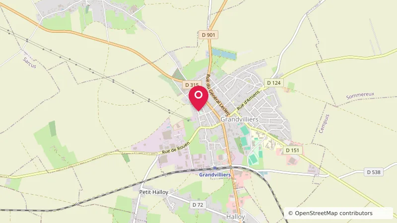 Aire de camping-car de Grandvilliers