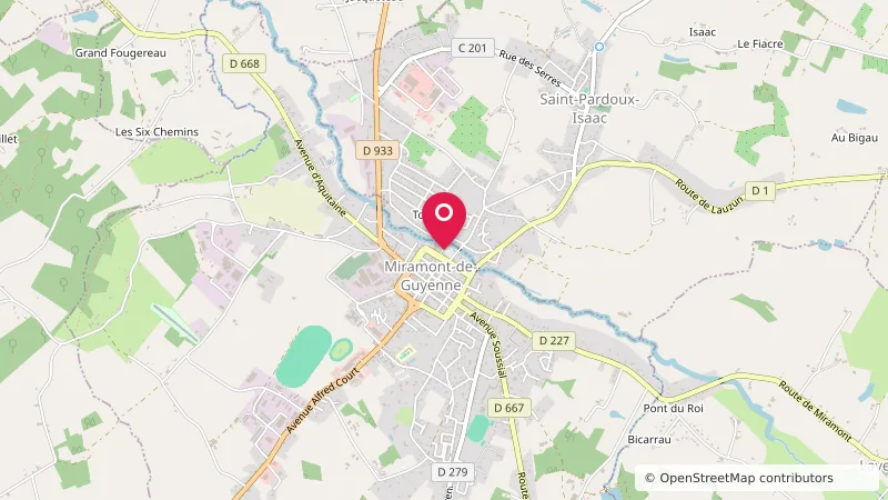 Aire de camping-car de Miramont-de-Guyenne