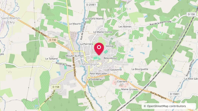 Aire de camping-car de Montguyon