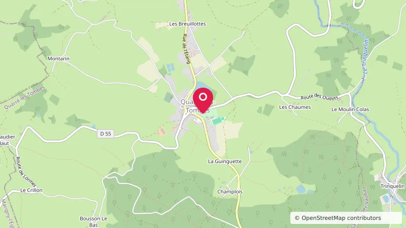 Aire de camping-car de Quarré-les-Tombes