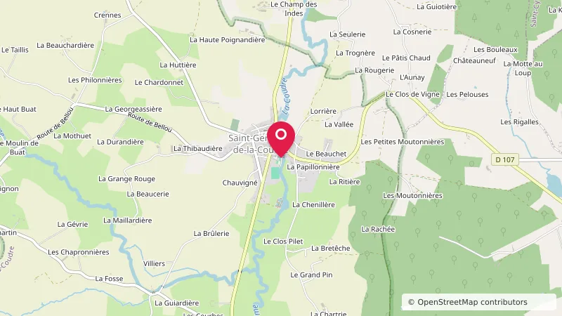 Aire de Camping Car de Saint Germain de la Coudre