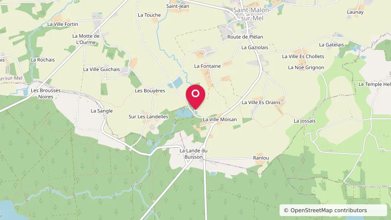 Aire de camping-car de Saint-Malon-sur-Mel