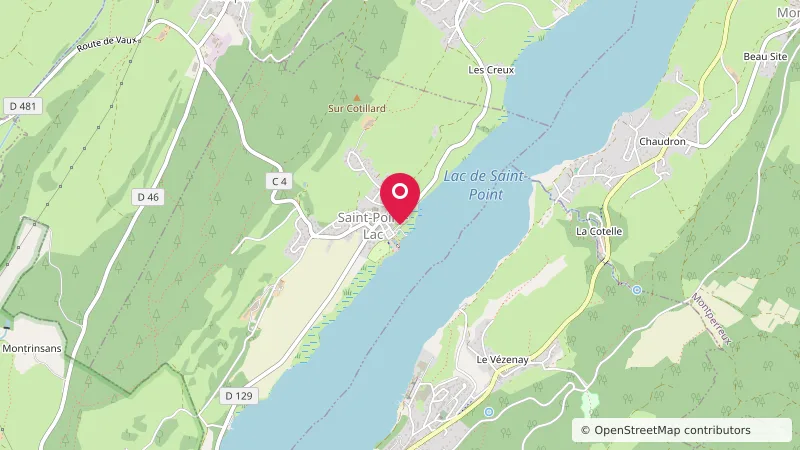 Aire de camping-car de Saint-Point-Lac