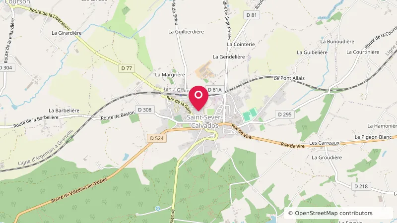 Aire de camping-car de Saint-Sever-Calvados