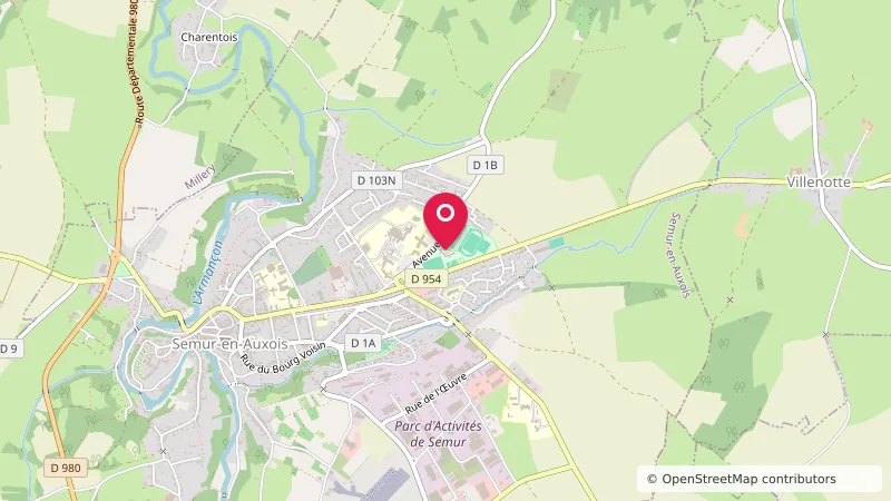Aire de camping-car de Semur-en-Auxois